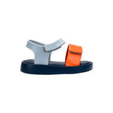 Mini Melissa Jump Sandals ~ Blue/Orange