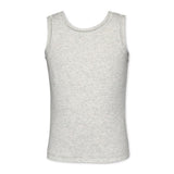 Hannah Banana Ribbed Embroidered Trim Tank Top 7-12 ~ Grey