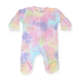 Baby Steps Tie Dye Footie ~ Izzy