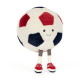 Jellycat Amuseables Sports USA Soccer Ball