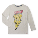 Appaman Boys Pencil Graphic l/s Tee ~ Cloud Heather
