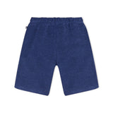 Petit Bateau Boys Terry Zip Hoodie & Shorts Set ~ Blue