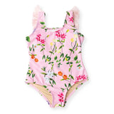 Shade Critters Baby Fringe Back Swimsuit ~ Wildflowers