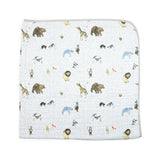 Little Unicorn Cotton Muslin Quilt ~ Party Animals