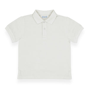 Mayoral Boys Basic s/s Polo ~ White