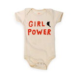 Orangeheat Girl Power Onesie ~ Natural