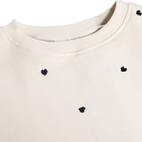 Molo Miki Sweatshirt & Anna Sweatpants Set 7-12 ~ Confetti Sand