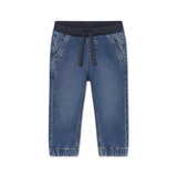 Mayoral Baby Boy Soft Denim Joggers ~ Medium Wash