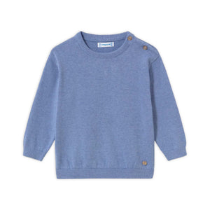 Mayoral Baby Boy Basic Knit Crewneck Sweater ~ Capri