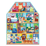 Mudpuppy My House, My Home 100pc House-Shaped Puzzle