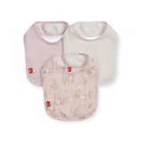 Magnetic Me Bib 3 Pack ~ Hoppily Ever After/Pink