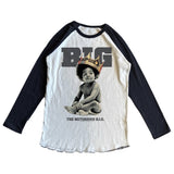 Rowdy Sprout Biggie l/s Raglan Tee ~ Vintage White/Black