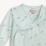 Magnetic Me Modal 3pc Kimono Set ~ Teal Savannah Plains