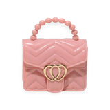 Petite Hailey Two Heart Jelly Tote