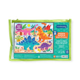 Mudpuppy Mighty Dinosaurs Pouch Puzzle