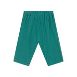 Petit Bateau Baby Bel Ete Print Sweatshirt & Gauze Pants Set ~ Cream Multi/Green