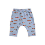 Bobo Choses Baby Race Car Print Sweatshirt & Joggers Set ~ Light Blue