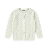 Molo Baby Gilli Cardigan ~ Crisp White