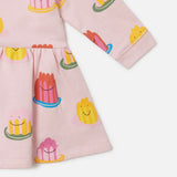 Stella McCartney Baby Girl Jelly Fleece Dress ~ Pink