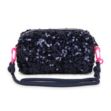 Billieblush Sequin Purse w/ Charms ~ Navy