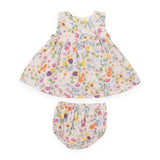 Angel Dear Muslin Kimono Dress w/ Bloomer ~ Cheery Mix Floral