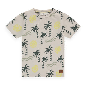 Babyface Boys Printed s/s T-Shirt ~ Palm Trees