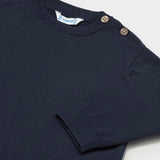 Mayoral Baby Boy Basic Knit Crewneck Sweater ~ Blue