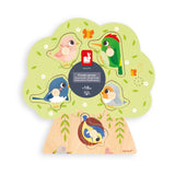 Janod Chunky Wooden Bird Peg Puzzle w/ Sound