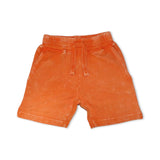 Mish Boys Speed Boat Tee & Shorts Set ~ Heather Grey/Orange
