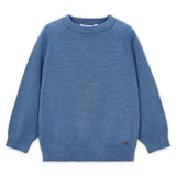 Mayoral Boys Basic Crew Neck Sweater ~ Glacial