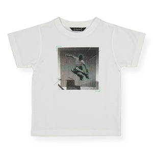 Mayoral Boys Skater s/s T-Shirt ~ White