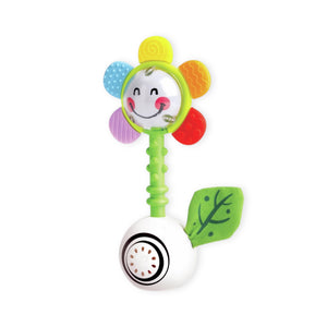 Hape Shake 'n Sparkle Flower Rattle