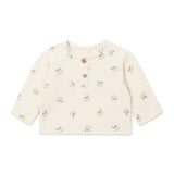Quincy Mae Zion Woven Shirt & Pants Set ~ Rocking Horse/Natural
