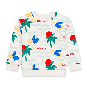 Petit Bateau Boys Bel Ete Print Sweatshirt ~ Multi