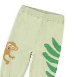 Molo Baby Brody Knit Cardigan & Sol Pants Set ~ Jungle Life