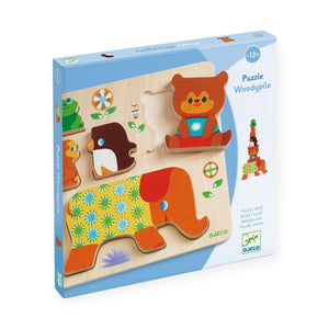 Djeco Woody Pile Wooden Puzzle