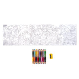 eeBoo Dinosaur Biggie Pencils w/ Mini Mural