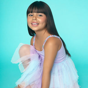 MIA New York Star Strappy Tutu Dress ~ Purple