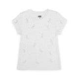 MIA New York s/s Top & Bow Overalls Dress Set ~ White/Black