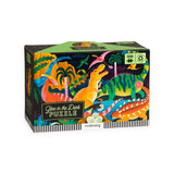 Mudpuppy Dinosaur Park 100pc Glow-in-the-Dark Puzzle