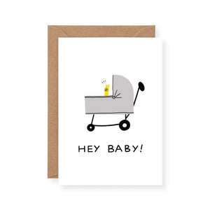 Wrap Hey Baby! Baby Card