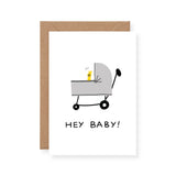 Wrap Hey Baby! Baby Card