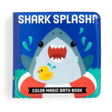 Mudpuppy Shark Splash! Color Magic Bath Book