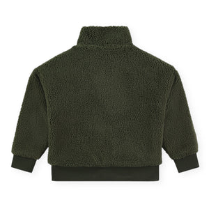 Babyface Boys Fleece Half Zip Sweatshirt ~ Dark Army