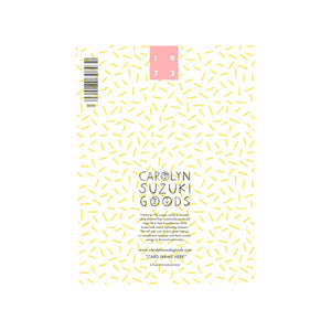 Carolyn Suzuki Teddy Baby Card