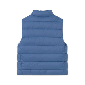 Mayoral Baby Boy Cars Print Reversible Puffer Vest ~ Indigo
