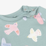 Stella McCartney Baby Girl Birds Tracksuit Set ~ Sage
