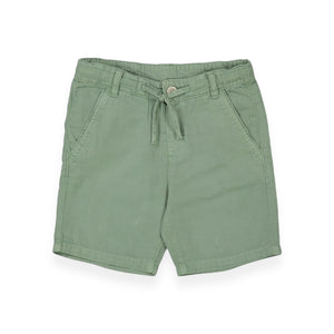Mayoral Boys Linen Bermuda Shorts ~ Dark Laurel