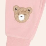 Huxbaby Furry Huxbear Sweatshirt & Sweatpants Set ~ Vintage Pink