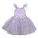 Petite Hailey Lily Shell Tutu Dress ~ Purple